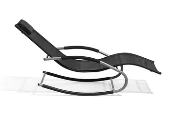 Carano Solstol 149 cm - Svart - Hagemøbler & utemiljø - Stoler & Lenestoler - Solstoler