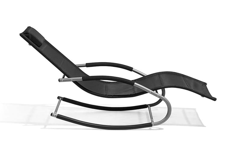 Carano Solstol 149 cm - Svart - Hagemøbler & utemiljø - Stoler & Lenestoler - Solstoler