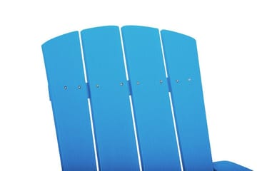 Adirondack Solstol 88 | 75 | 88 cm - Blå - Hagemøbler & utemiljø - Stoler & Lenestoler - Solstoler - Dekkstol