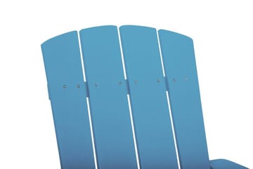 Adirondack Solstol 88 | 75 | 88 cm - Blå - Hagemøbler & utemiljø - Stoler & Lenestoler - Solstoler - Dekkstol