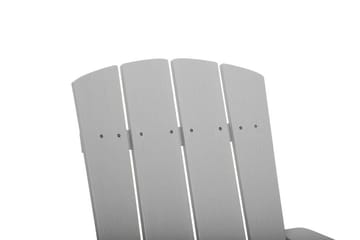 Adirondack Solstol 88 | 75 | 88 cm - Grå - Hagemøbler & utemiljø - Stoler & Lenestoler - Solstoler - Dekkstol