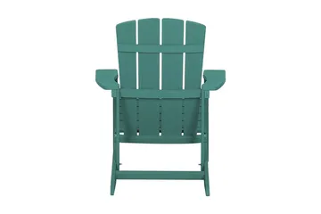 Adirondack Solstol 88 | 75 | 88 cm - Grønn - Hagemøbler & utemiljø - Stoler & Lenestoler - Solstoler - Dekkstol