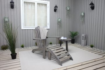 Cranston Dekkstol - Grå - Hagemøbler & utemiljø - Stoler & Lenestoler - Solstoler - Dekkstol