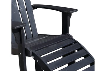 Cranston Dekkstol - Kaffesvart - Hagemøbler & utemiljø - Stoler & Lenestoler - Solstoler - Dekkstol