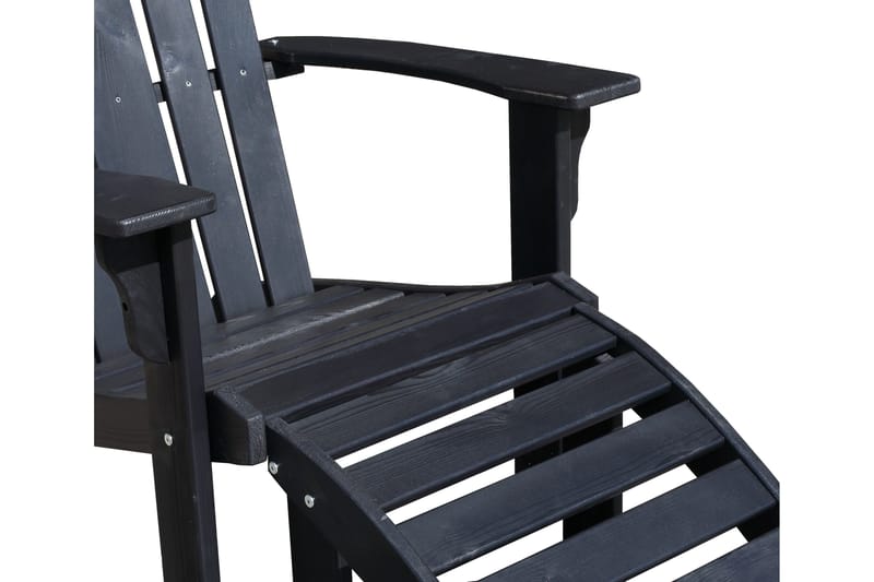 Cranston Dekkstol - Kaffesvart - Hagemøbler & utemiljø - Stoler & Lenestoler - Solstoler - Dekkstol
