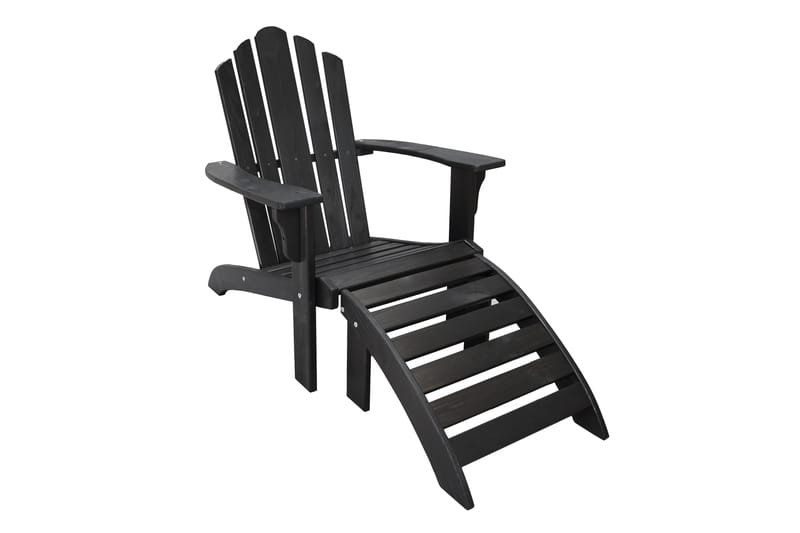 Cranston Dekkstol - Kaffesvart - Hagemøbler & utemiljø - Stoler & Lenestoler - Solstoler - Dekkstol