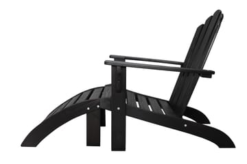 Cranston Dekkstol - Kaffesvart - Hagemøbler & utemiljø - Stoler & Lenestoler - Solstoler - Dekkstol