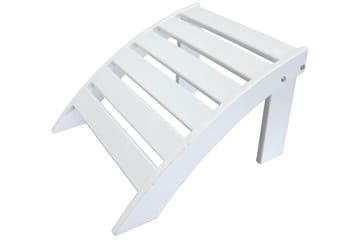 Cranston Fotskammel til solstol - Hvit - Hagemøbler & utemiljø - Stoler & Lenestoler - Solstoler - Dekkstol