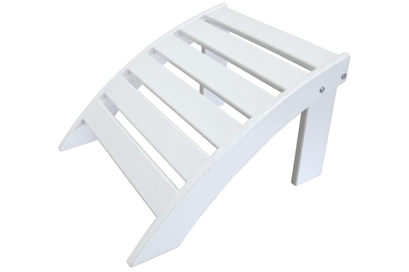Cranston Fotskammel til solstol - Hvit - Hagemøbler & utemiljø - Stoler & Lenestoler - Solstoler - Dekkstol