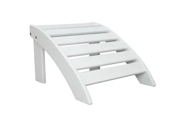 Cranston Fotskammel til solstol - Hvit - Hagemøbler & utemiljø - Stoler & Lenestoler - Solstoler - Dekkstol