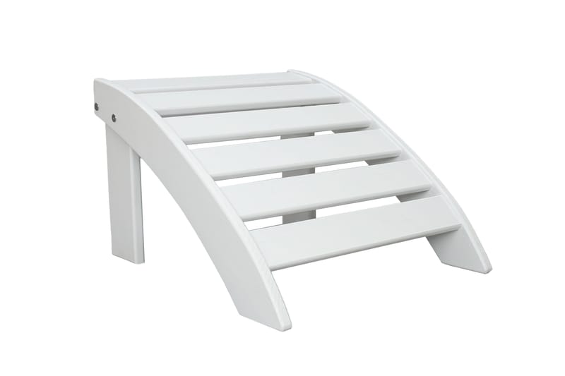 Cranston Fotskammel til solstol, Hvit