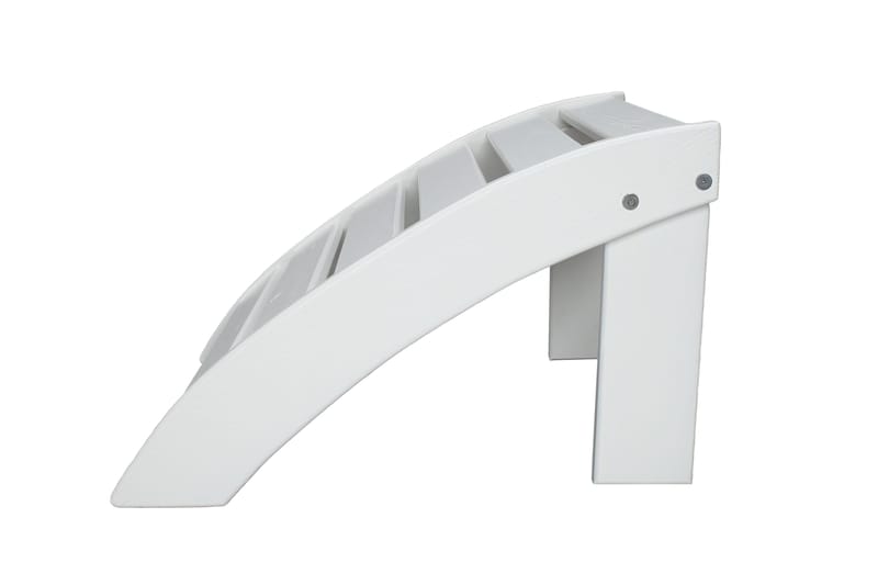 Cranston Fotskammel til solstol - Hvit - Hagemøbler & utemiljø - Stoler & Lenestoler - Solstoler - Dekkstol