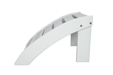 Cranston Fotskammel til solstol - Hvit - Hagemøbler & utemiljø - Stoler & Lenestoler - Solstoler - Dekkstol