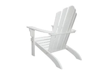 Cranston Solstol - Hvit - Hagemøbler & utemiljø - Stoler & Lenestoler - Solstoler - Dekkstol