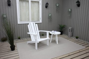 Cranston Solstol - Hvit - Hagemøbler & utemiljø - Stoler & Lenestoler - Solstoler - Dekkstol