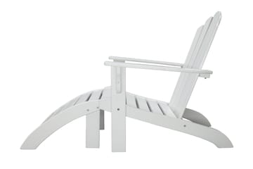 Cranston Solstol - Hvit - Hagemøbler & utemiljø - Stoler & Lenestoler - Solstoler - Dekkstol