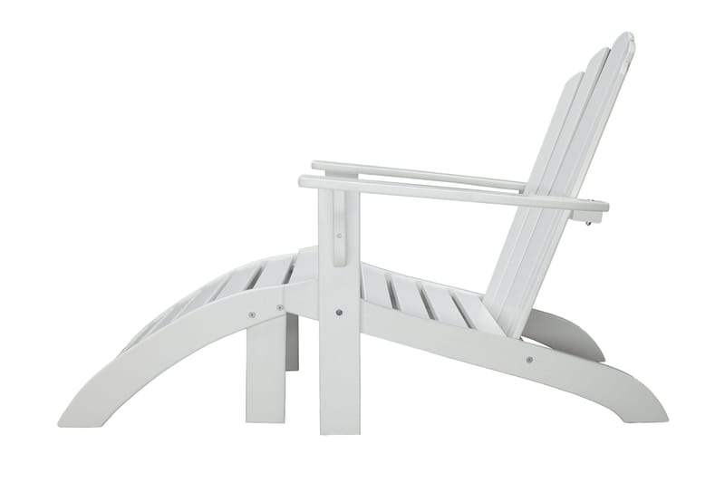 Cranston Solstol - Hvit - Hagemøbler & utemiljø - Stoler & Lenestoler - Solstoler - Dekkstol
