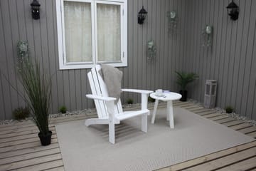 Cranston Solstol - Hvit - Hagemøbler & utemiljø - Stoler & Lenestoler - Solstoler - Dekkstol