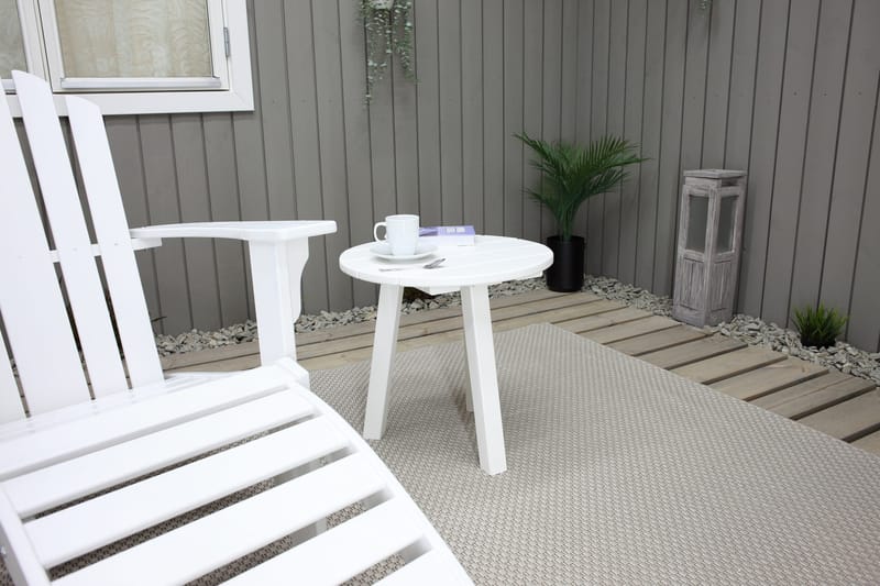 Cranston Solstol - Hvit - Hagemøbler & utemiljø - Stoler & Lenestoler - Solstoler - Dekkstol