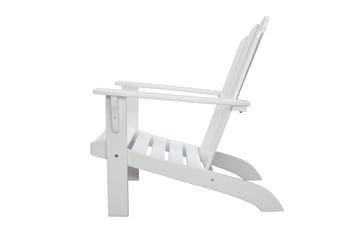 Cranston Solstol - Hvit - Hagemøbler & utemiljø - Stoler & Lenestoler - Solstoler - Dekkstol