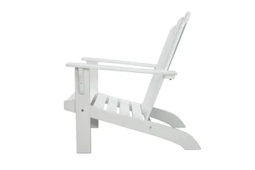 Cranston Solstol - Hvit - Hagemøbler & utemiljø - Stoler & Lenestoler - Solstoler - Dekkstol