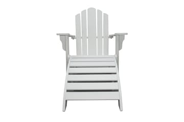 Cranston Solstol - Hvit - Hagemøbler & utemiljø - Stoler & Lenestoler - Solstoler - Dekkstol