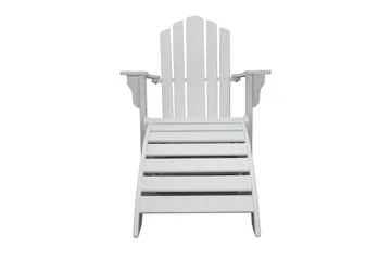 Cranston Solstol - Hvit - Hagemøbler & utemiljø - Stoler & Lenestoler - Solstoler - Dekkstol