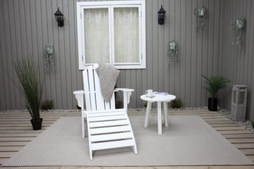 Cranston Solstol - Hvit - Hagemøbler & utemiljø - Stoler & Lenestoler - Solstoler - Dekkstol