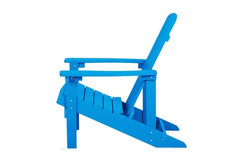 Dekkstol Adirondack 88 - Blå - Hagemøbler & utemiljø - Stoler & Lenestoler - Solstoler - Dekkstol