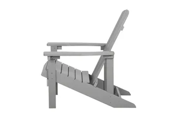 Dekkstol Adirondack 88 - Grå - Hagemøbler & utemiljø - Stoler & Lenestoler - Solstoler - Dekkstol
