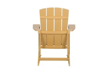 Dekkstol Adirondack 88 - Gul - Hagemøbler & utemiljø - Stoler & Lenestoler - Solstoler - Dekkstol