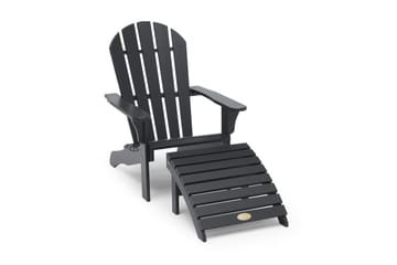 Dekkstol Hillerstorp Tennesse 2-pk - Grå - Hagemøbler & utemiljø - Stoler & Lenestoler - Solstoler - Dekkstol