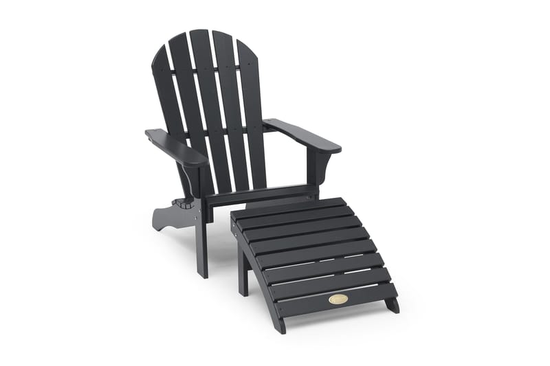 Dekkstol Hillerstorp Tennesse 2-pk, Grå