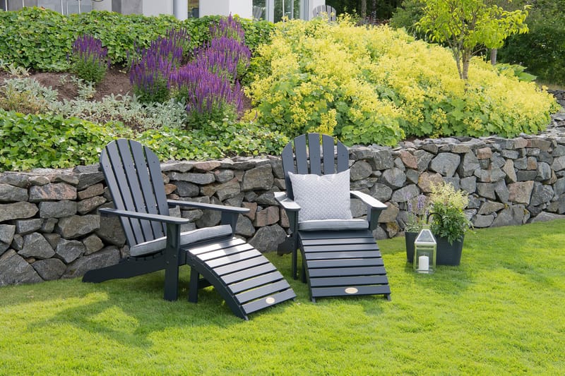 Dekkstol Tennesse - Svart - Hagemøbler & utemiljø - Stoler & Lenestoler - Solstoler - Dekkstol