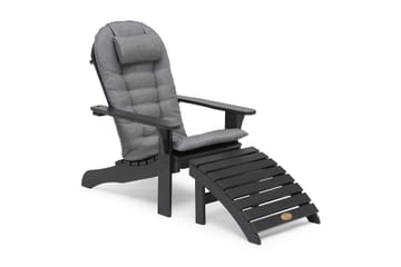 Dekkstol Tennesse - Svart - Hagemøbler & utemiljø - Stoler & Lenestoler - Solstoler - Dekkstol