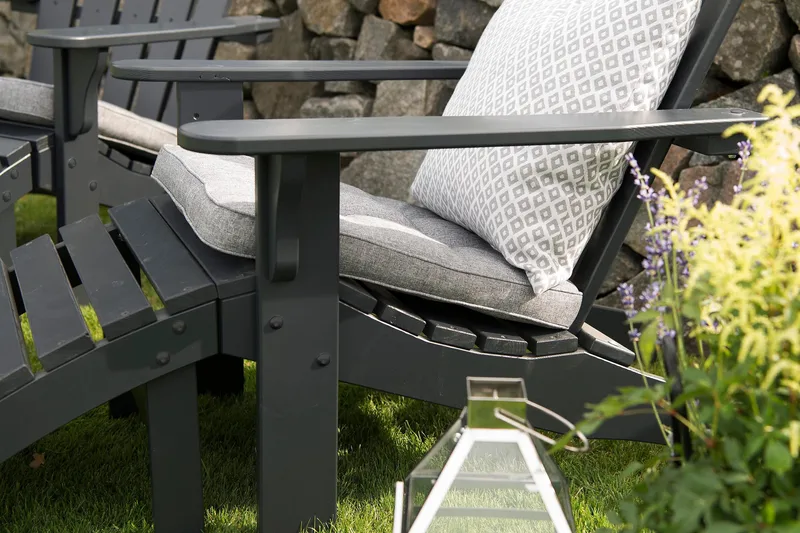 Dekkstol Tennesse - Svart - Hagemøbler & utemiljø - Stoler & Lenestoler - Solstoler - Dekkstol