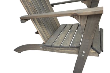 Rolston Dekkstol - Grå - Hagemøbler & utemiljø - Stoler & Lenestoler - Solstoler - Dekkstol