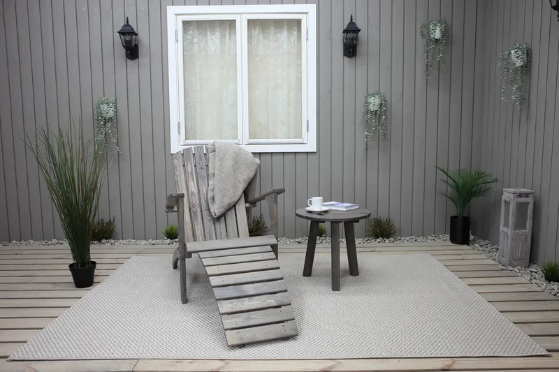 Rolston Dekkstol - Grå - Hagemøbler & utemiljø - Stoler & Lenestoler - Solstoler - Dekkstol