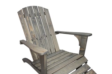 Rolston Dekkstol - Grå - Hagemøbler & utemiljø - Stoler & Lenestoler - Solstoler - Dekkstol