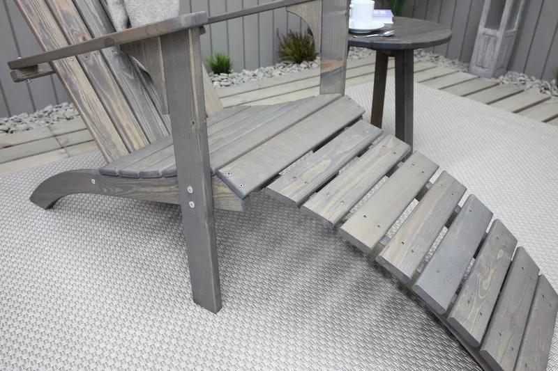 Rolston Dekkstol - Grå - Hagemøbler & utemiljø - Stoler & Lenestoler - Solstoler - Dekkstol