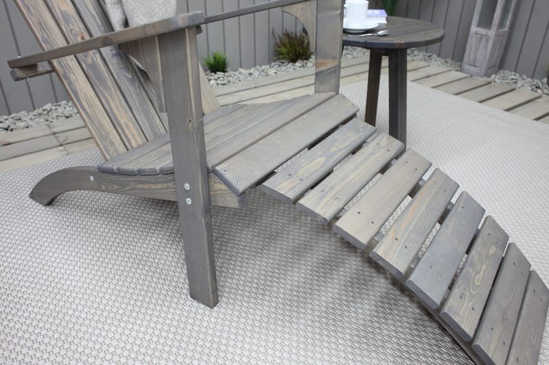 Rolston Dekkstol - Grå - Hagemøbler & utemiljø - Stoler & Lenestoler - Solstoler - Dekkstol