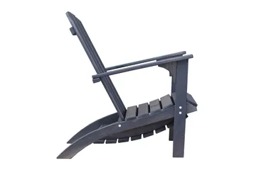 Rolston Dekkstol - Kaffesvart - Hagemøbler & utemiljø - Stoler & Lenestoler - Solstoler - Dekkstol