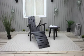 Rolston Dekkstol - Kaffesvart - Hagemøbler & utemiljø - Stoler & Lenestoler - Solstoler - Dekkstol