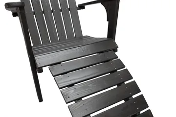 Rolston Dekkstol - Kaffesvart - Hagemøbler & utemiljø - Stoler & Lenestoler - Solstoler - Dekkstol