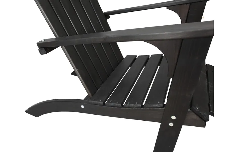 Rolston Dekkstol - Kaffesvart - Hagemøbler & utemiljø - Stoler & Lenestoler - Solstoler - Dekkstol