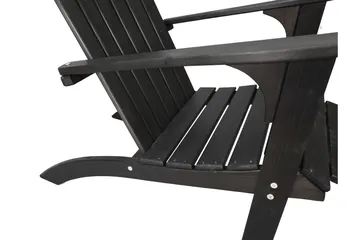 Rolston Dekkstol - Kaffesvart - Hagemøbler & utemiljø - Stoler & Lenestoler - Solstoler - Dekkstol