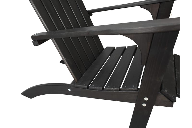 Rolston Dekkstol - Kaffesvart - Hagemøbler & utemiljø - Stoler & Lenestoler - Solstoler - Dekkstol