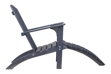 Rolston Dekkstol - Kaffesvart - Hagemøbler & utemiljø - Stoler & Lenestoler - Solstoler - Dekkstol