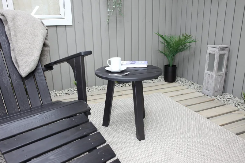 Rolston Dekkstol - Kaffesvart - Hagemøbler & utemiljø - Stoler & Lenestoler - Solstoler - Dekkstol