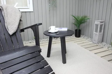 Rolston Dekkstol - Kaffesvart - Hagemøbler & utemiljø - Stoler & Lenestoler - Solstoler - Dekkstol